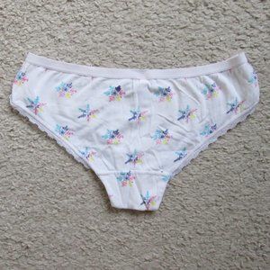 77 KIDS WHITE GIRLS RAINBOW SNOWFLAKE UNDERWEAR SZ XL 14